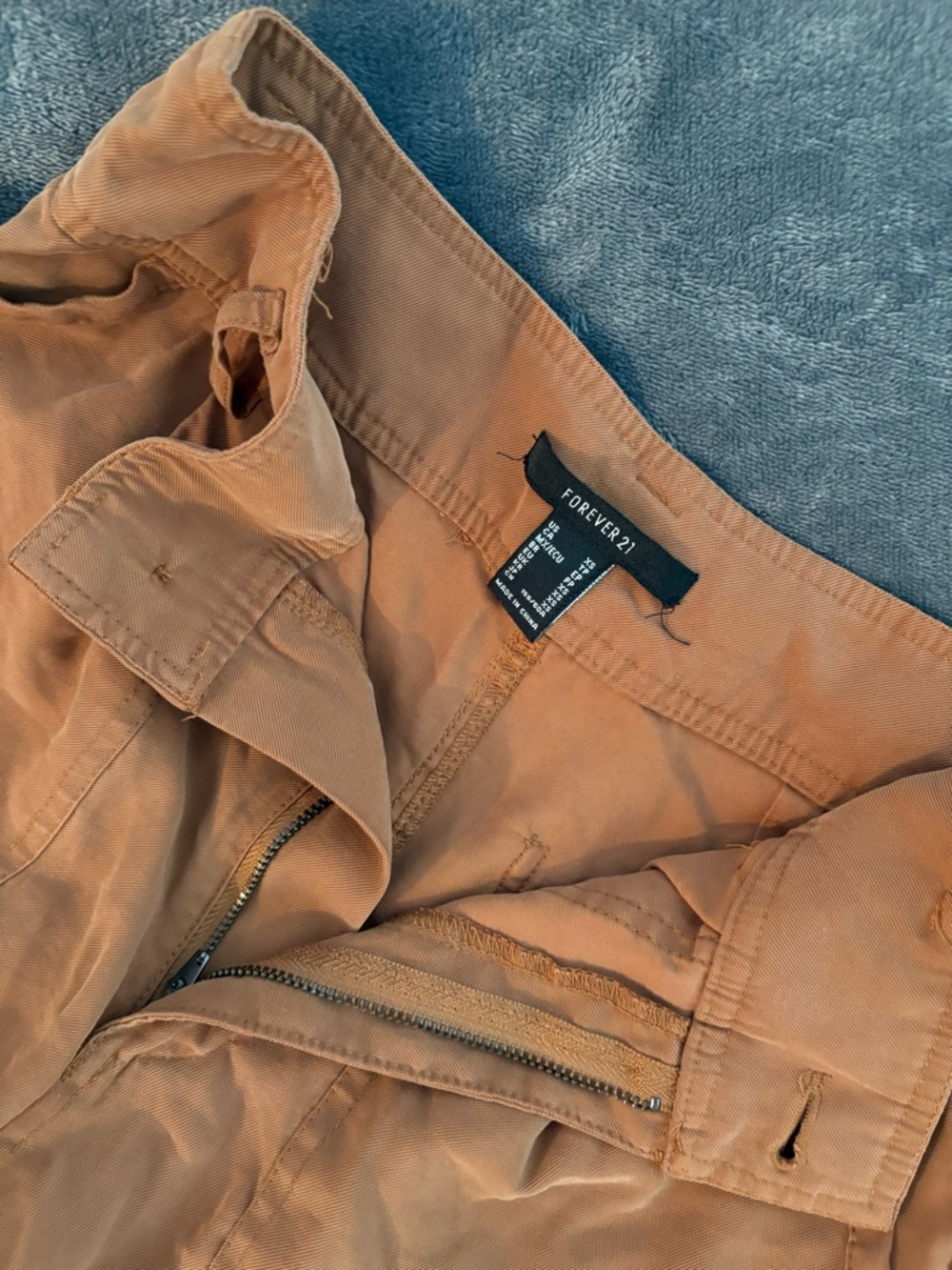 Forever 21 Women’s Rust-Tan Shorts